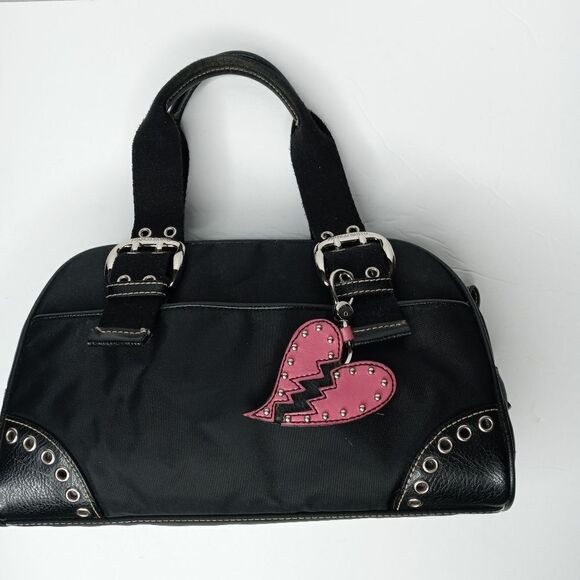 Y2K Franco Sarto black hand bag - Picture 1 of 5